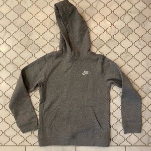 Grey Nike Hoodie sweatshirt